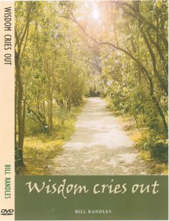 DVD - Wisdsom Cries Out