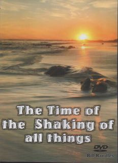 DVD - The Time of the Shaking of All Things