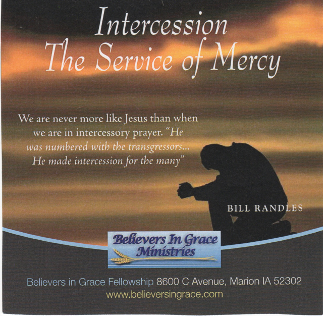 Intercession The Service of Mercy