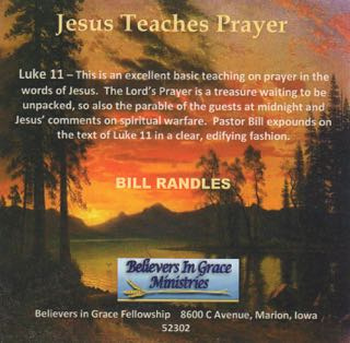Jesus Teaches Prayer
