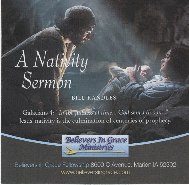 A Nativity Sermon